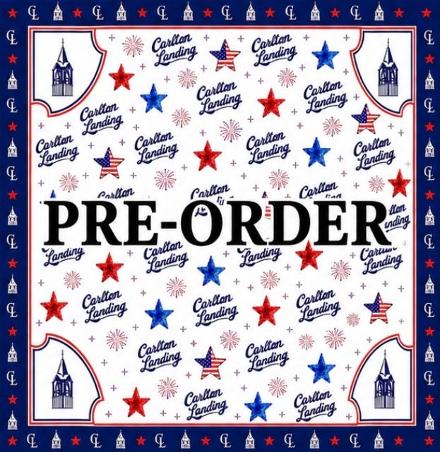 CARLTON LANDING EXCLUSIVE DESIGN SCARF (WHITE)