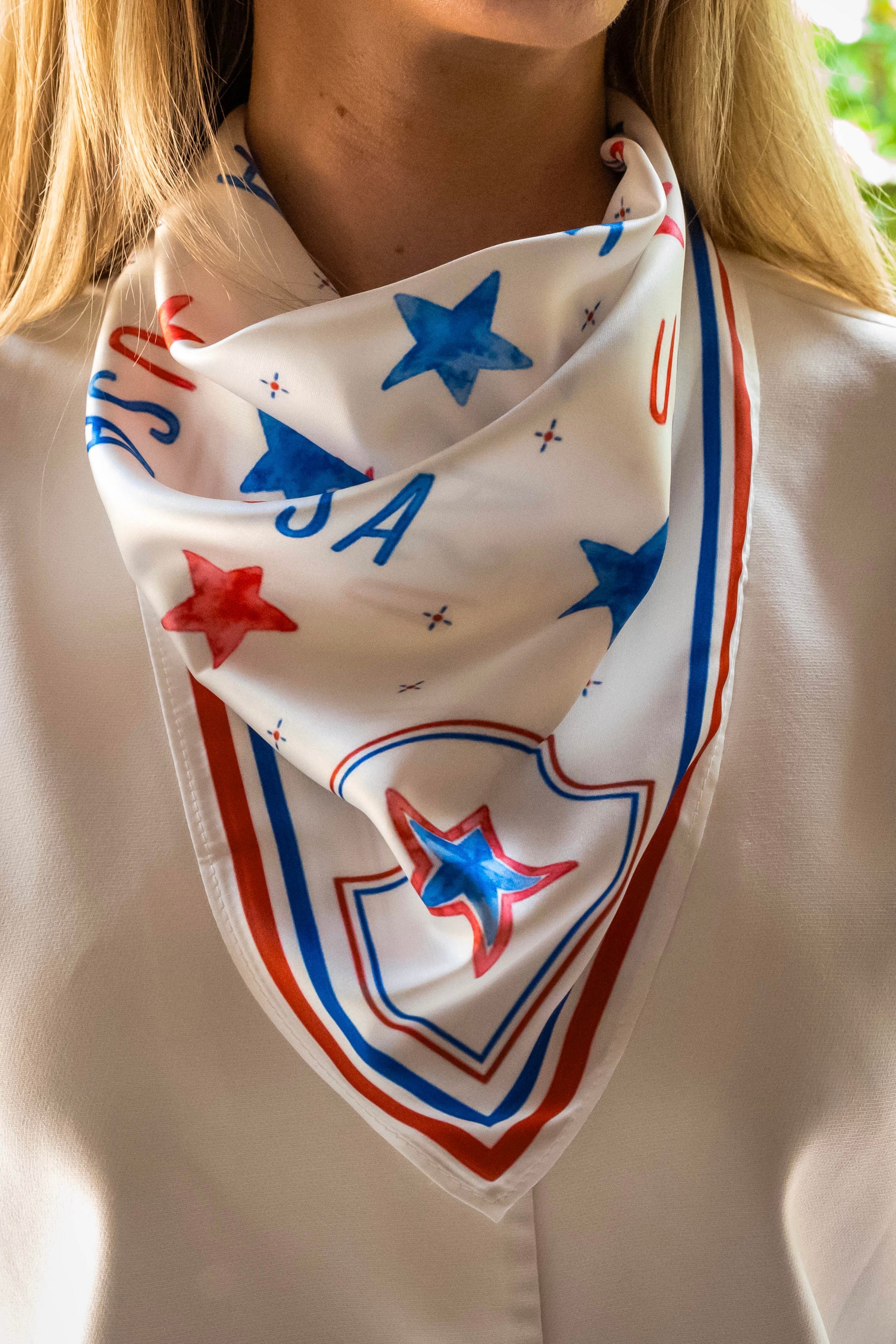 SUMMER IN THE USA SCARF