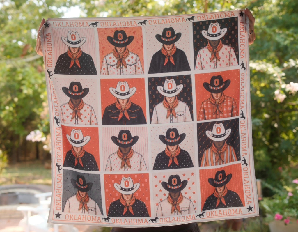Oklahoma Orange Gameday Scarf