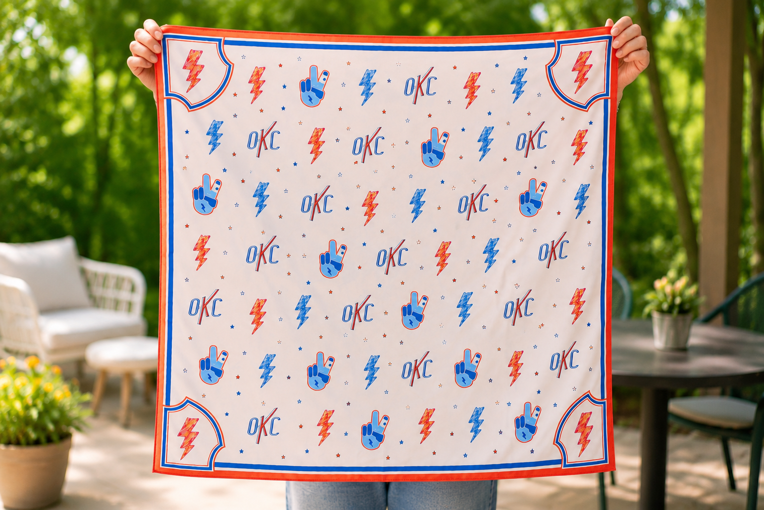 BACK 2 BACK SCARF