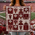 Oklahoma Crimson Gameday Scarf